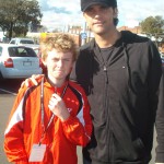 Mark Philippoussis and I at the Australian Open 2010.